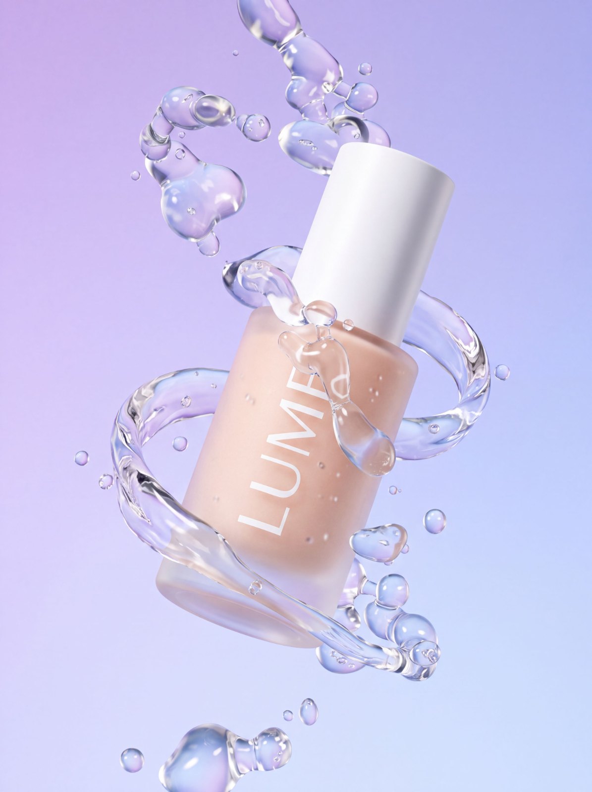 LUMÉ water spiral product still