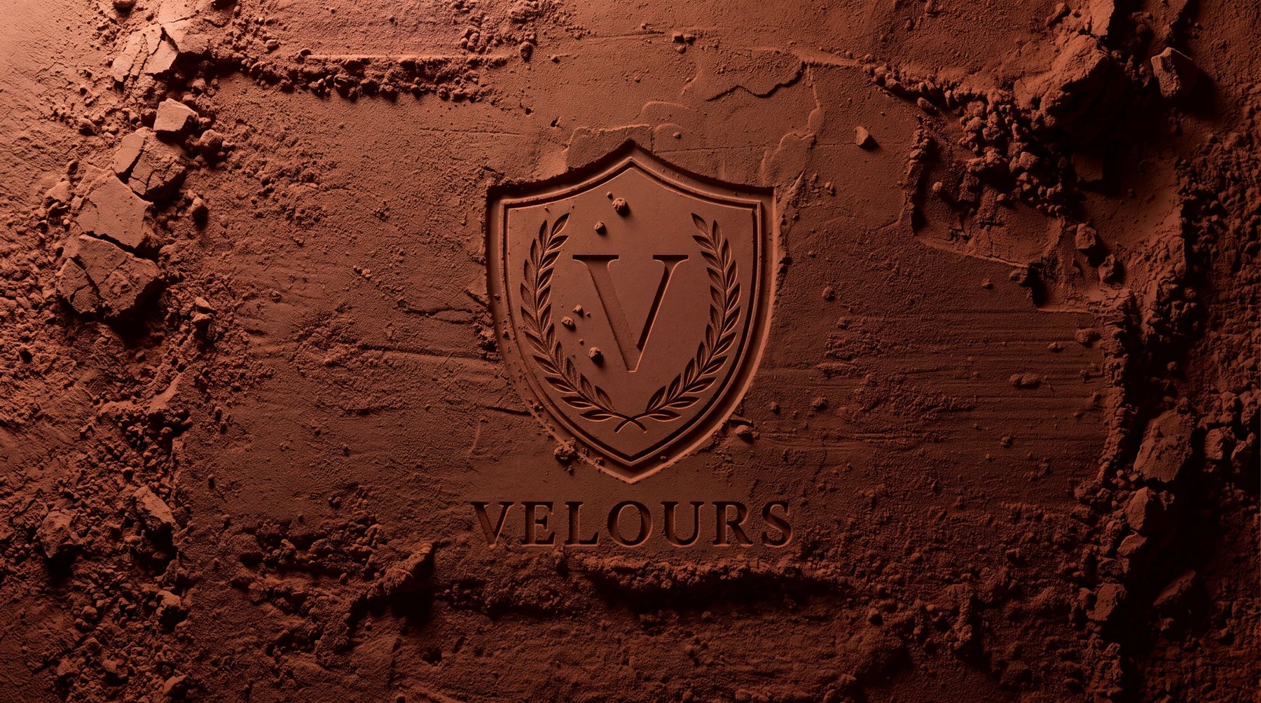 VELOURS crest in cocoa