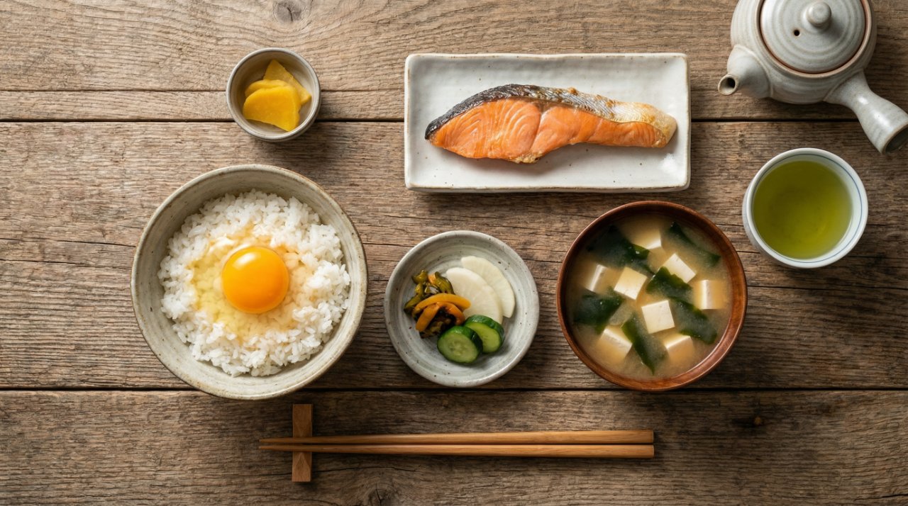 日本の朝食