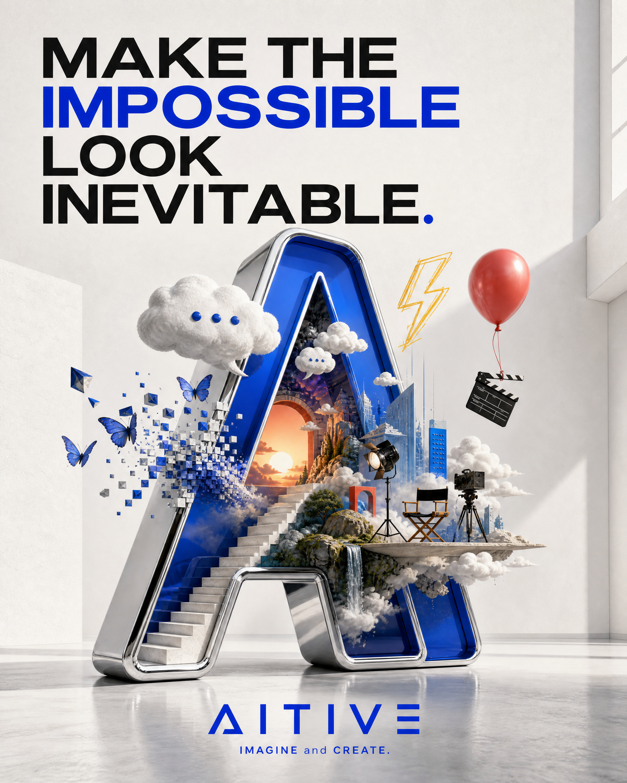 Make the impossible look inevitable