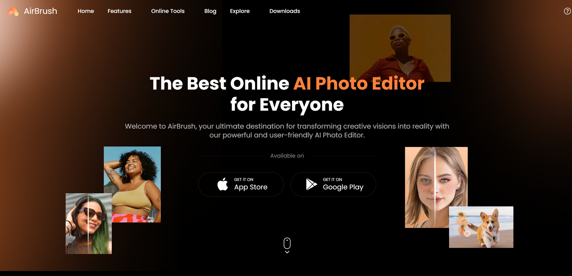 AirBrush AI Headshots main screenshot