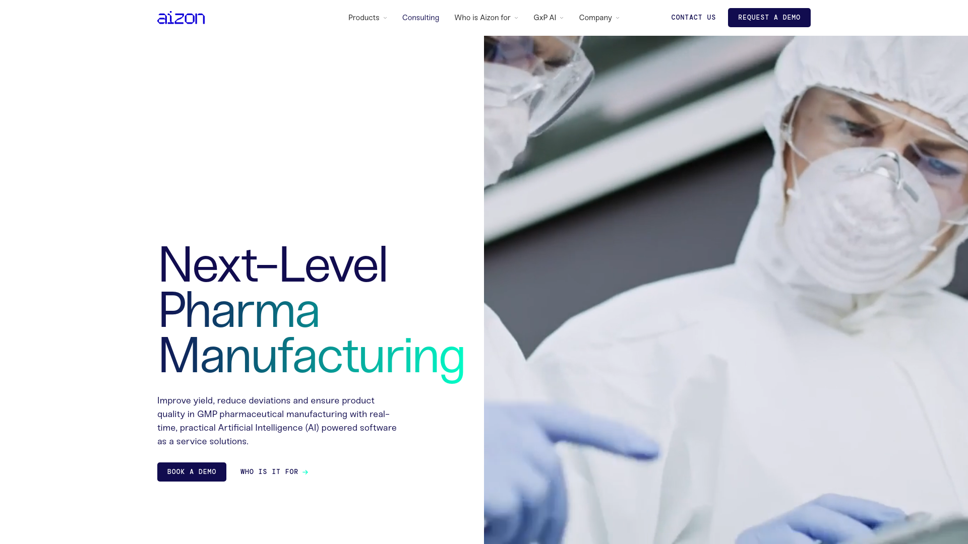 Aizon AI Pharma Optimizer main screenshot