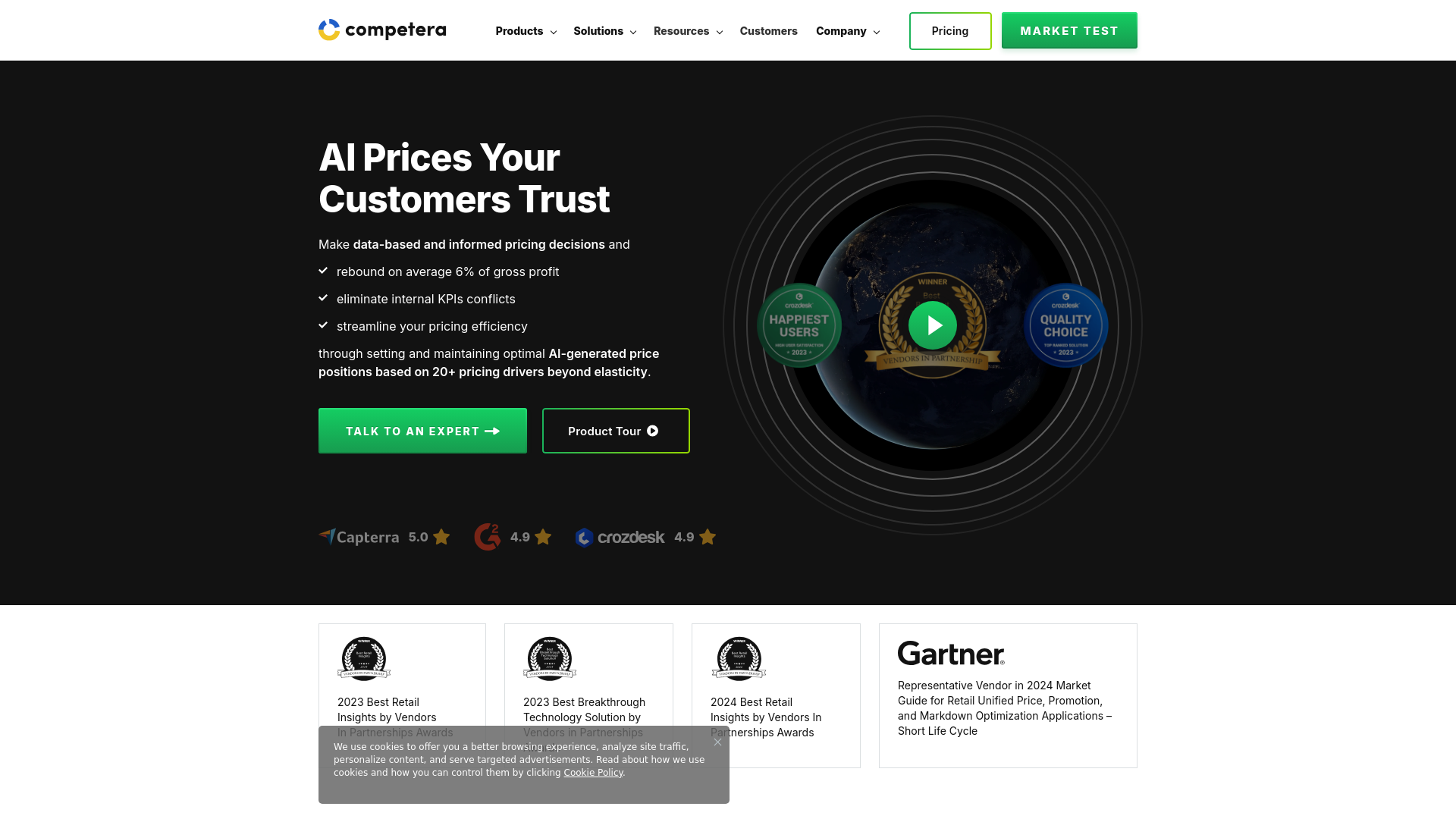 Competera main screenshot