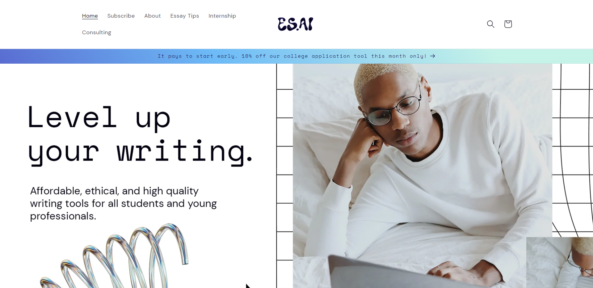 ES.AI: Your AI College Application Assistant main screenshot