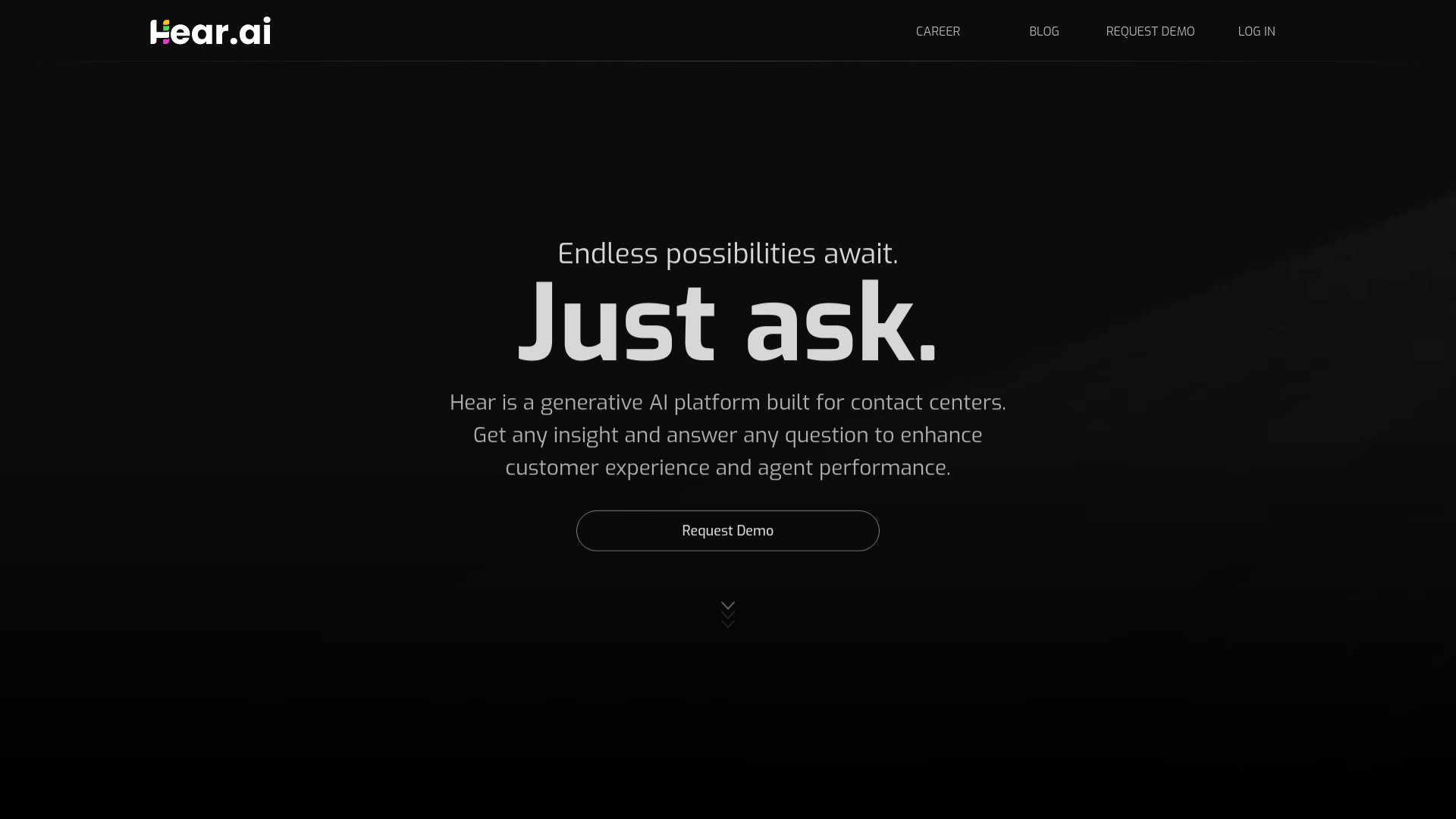Hear AI main screenshot