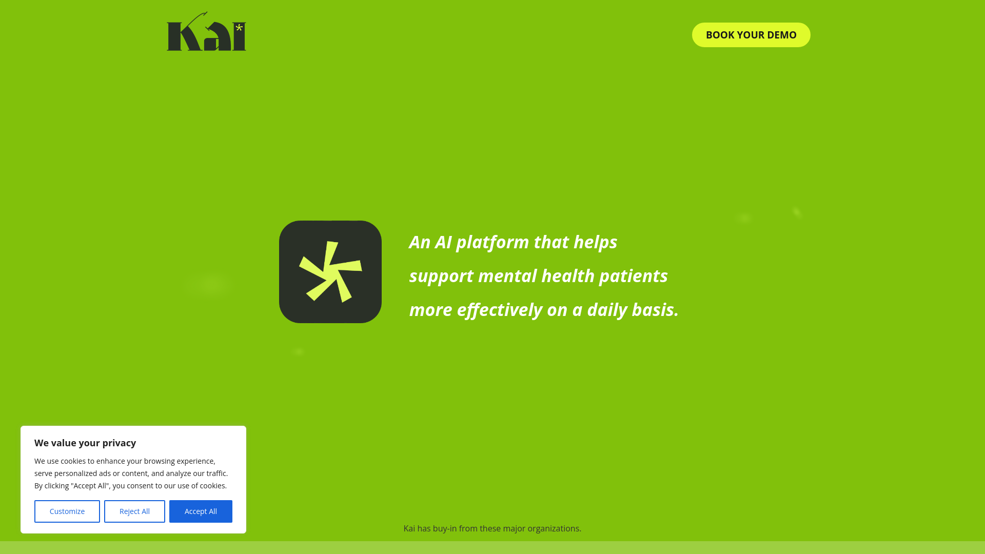 Kai AI Analytics main screenshot