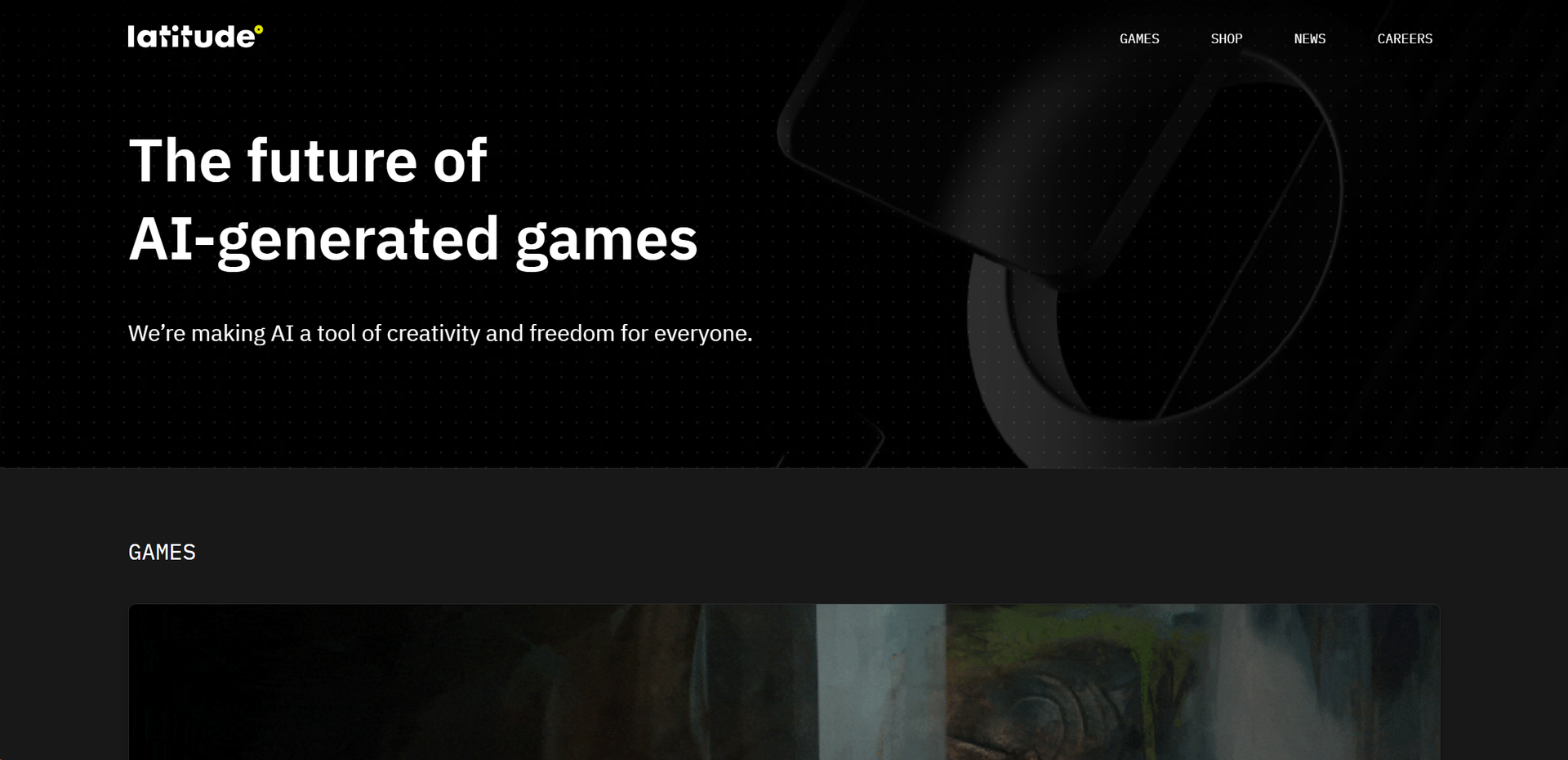 Latitude AI Storyteller main screenshot