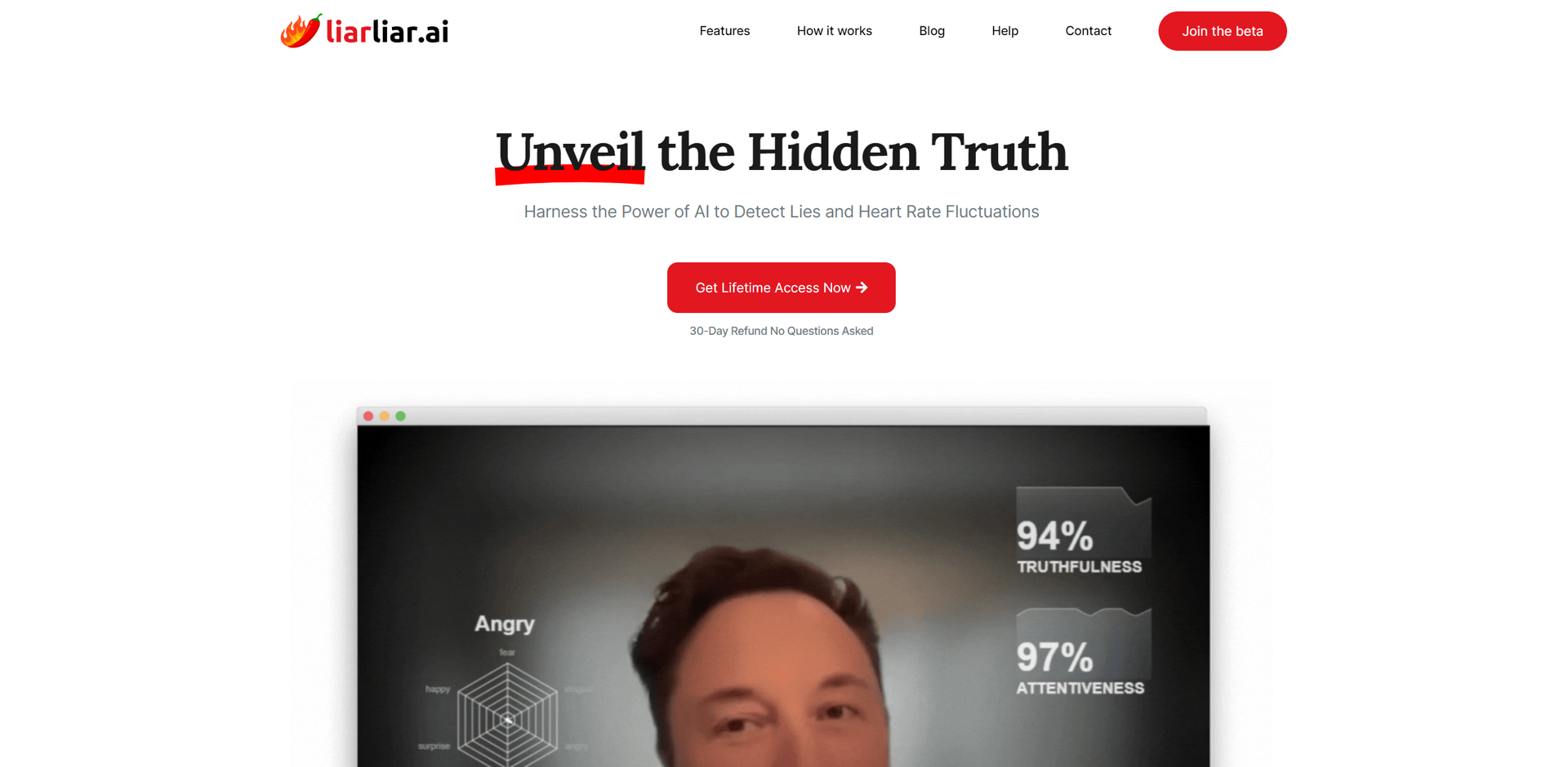 LiarLiar main screenshot