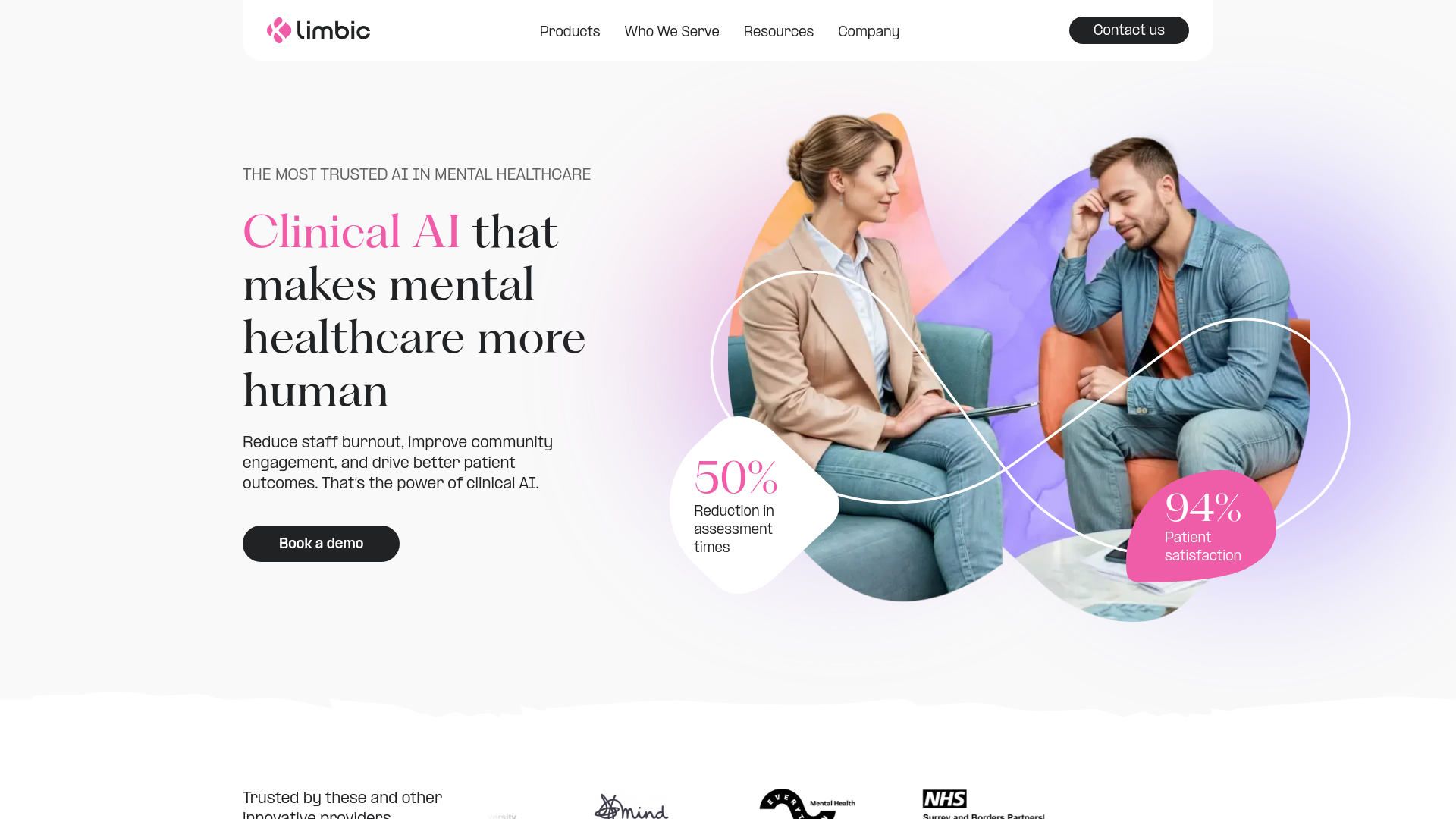 Limbic AI Mental Health Assistant main screenshot
