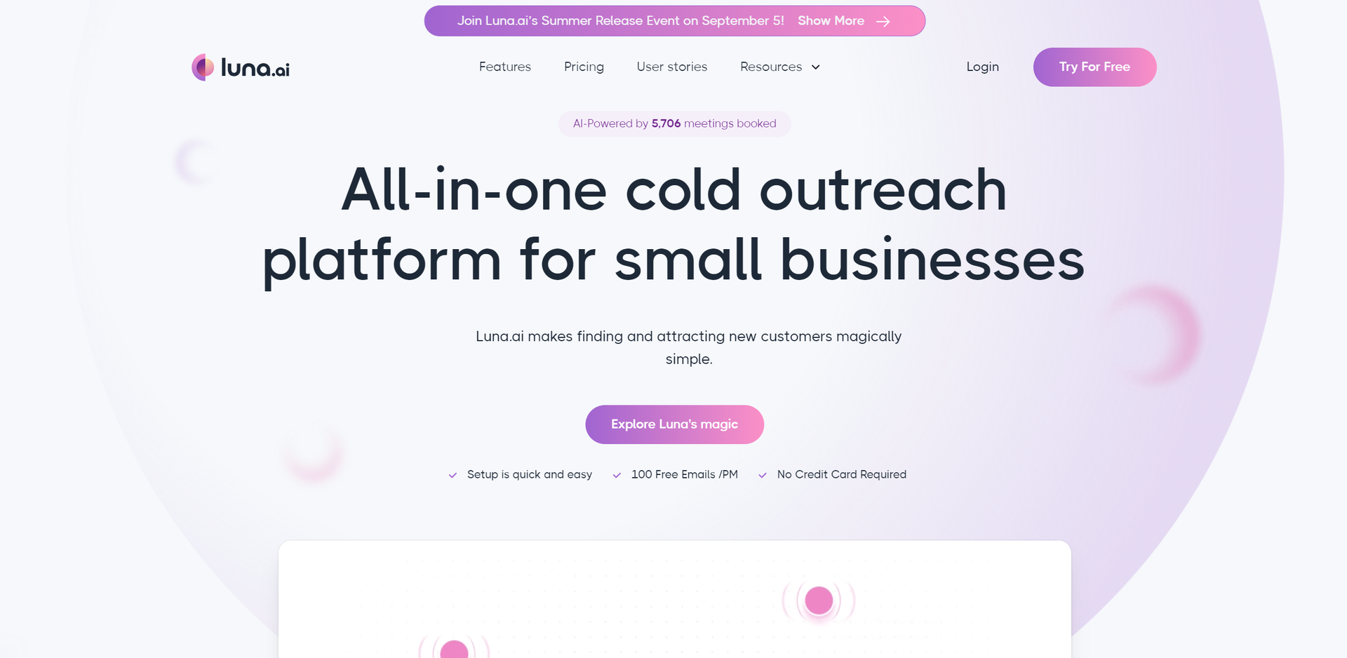 Luna AI Prospecting main screenshot