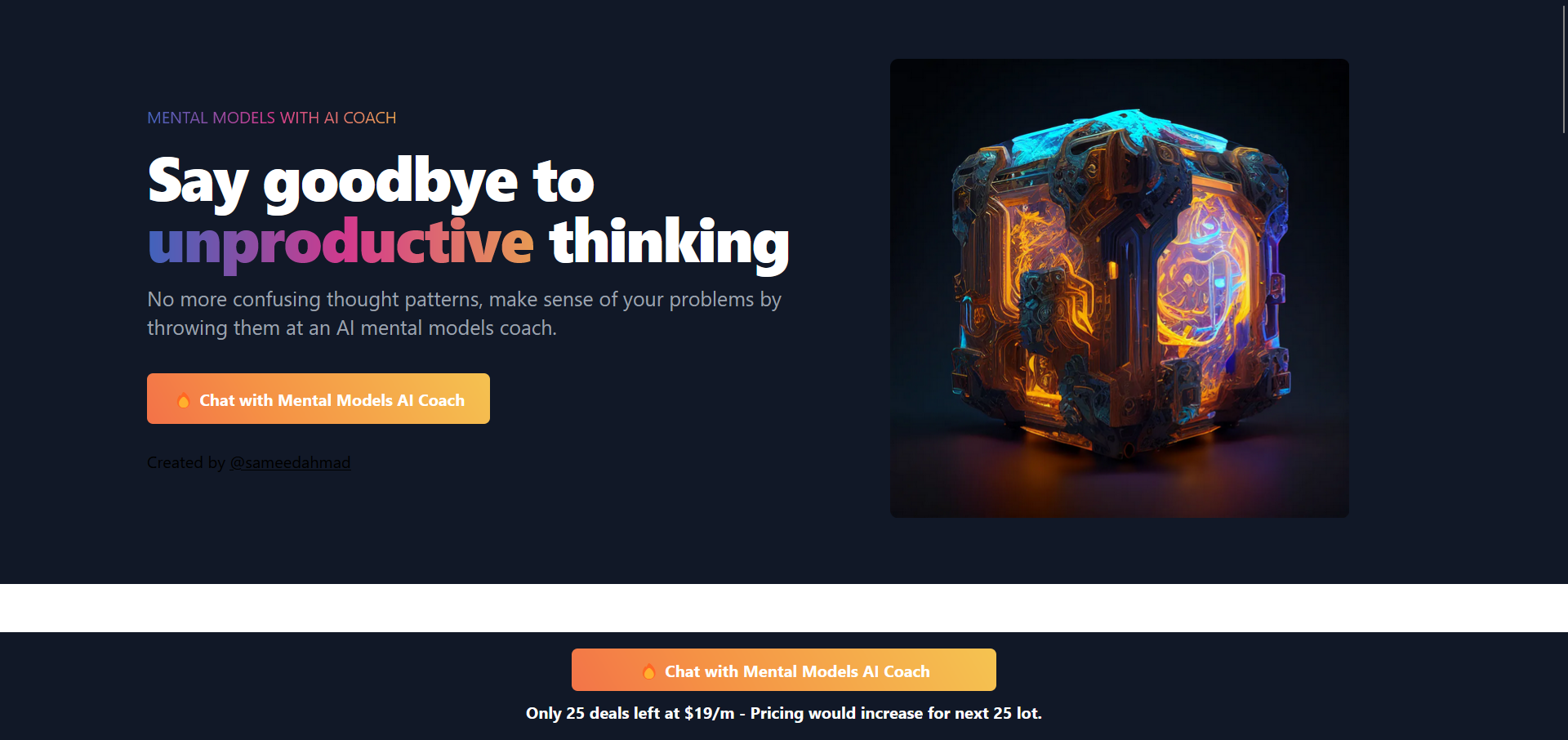 Mental Models AI main screenshot