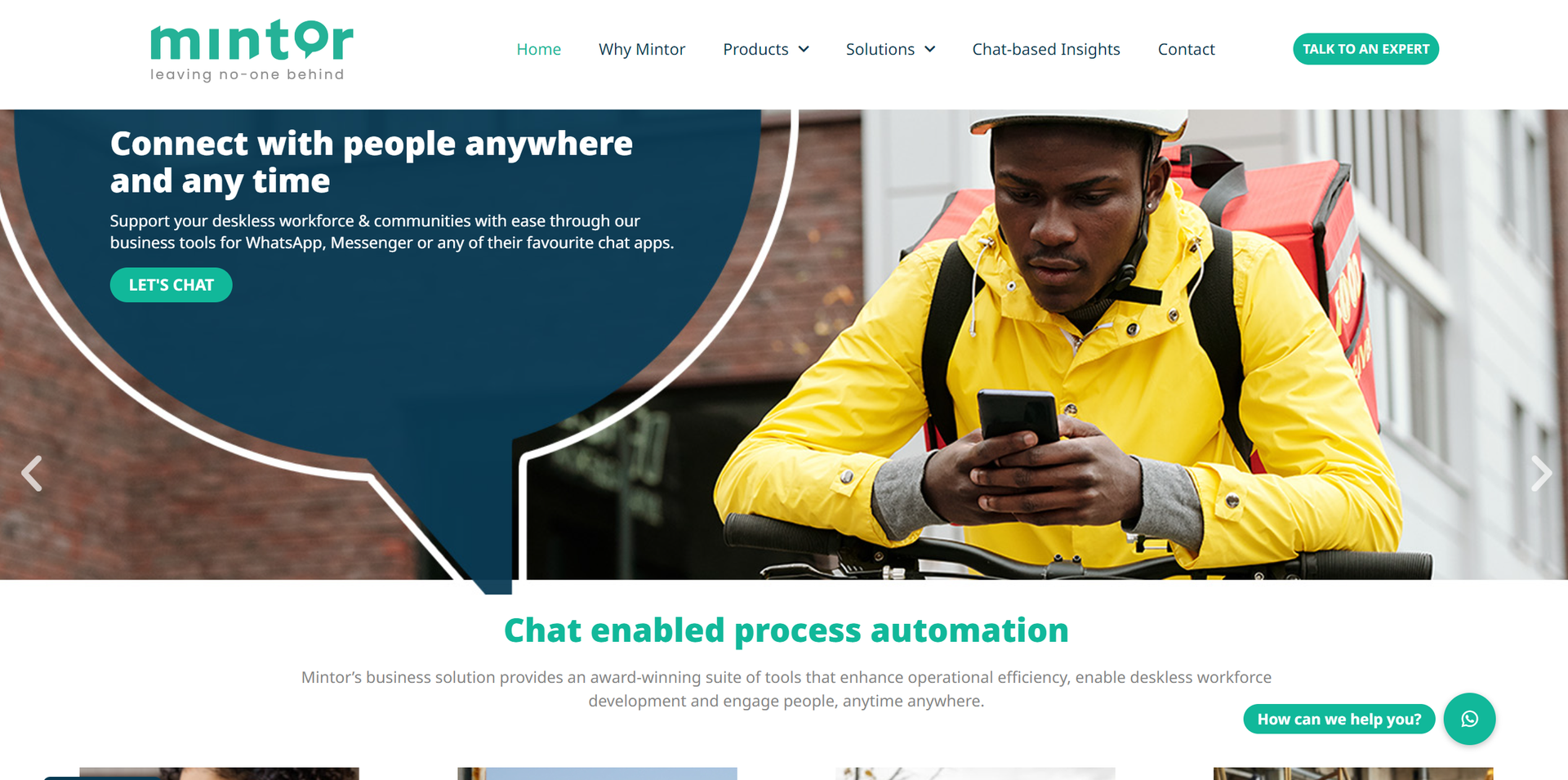 Mintor AI Engagement Platform main screenshot