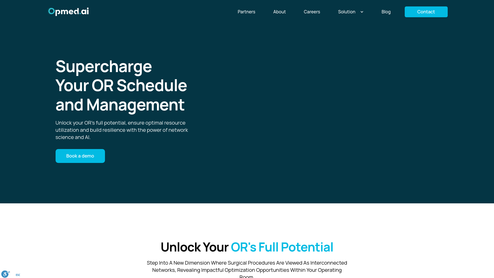 Opmed AI main screenshot