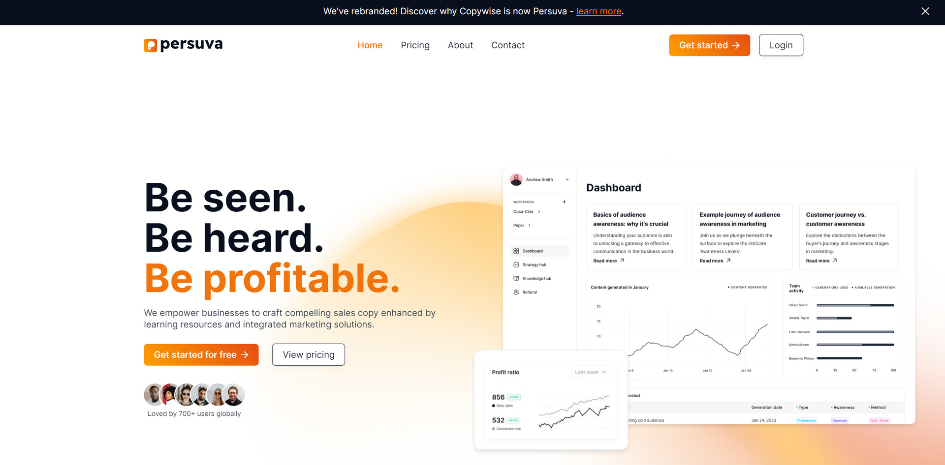 Persuva AI Ad Generator main screenshot