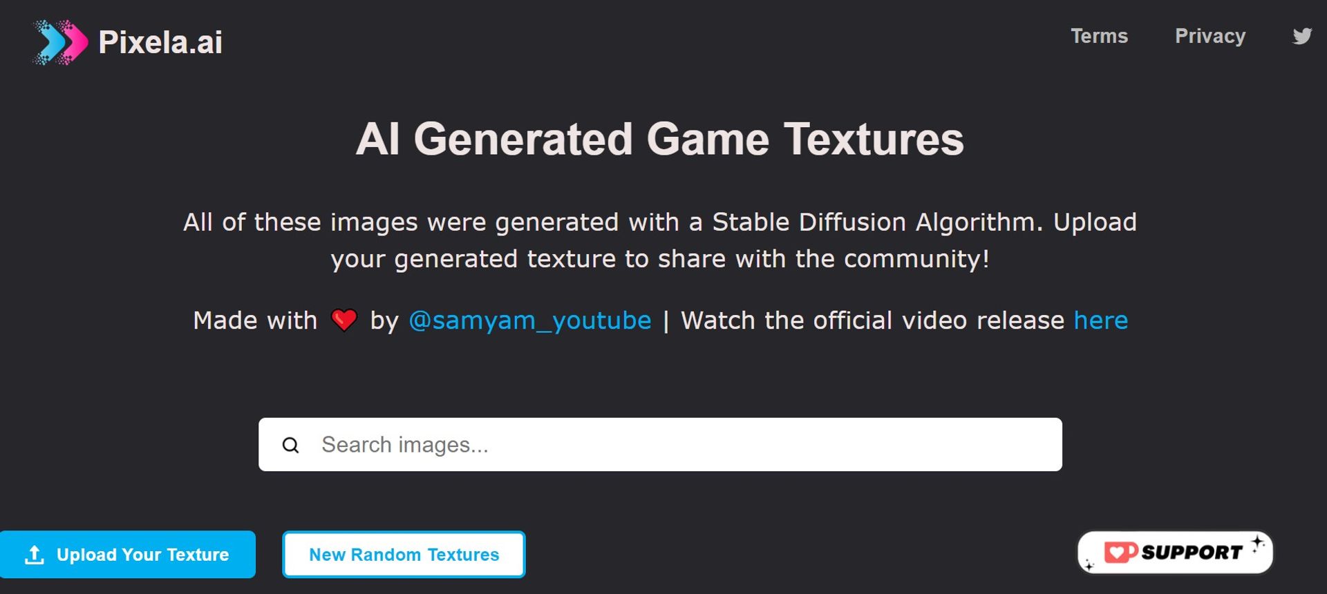 Pixela AI main screenshot