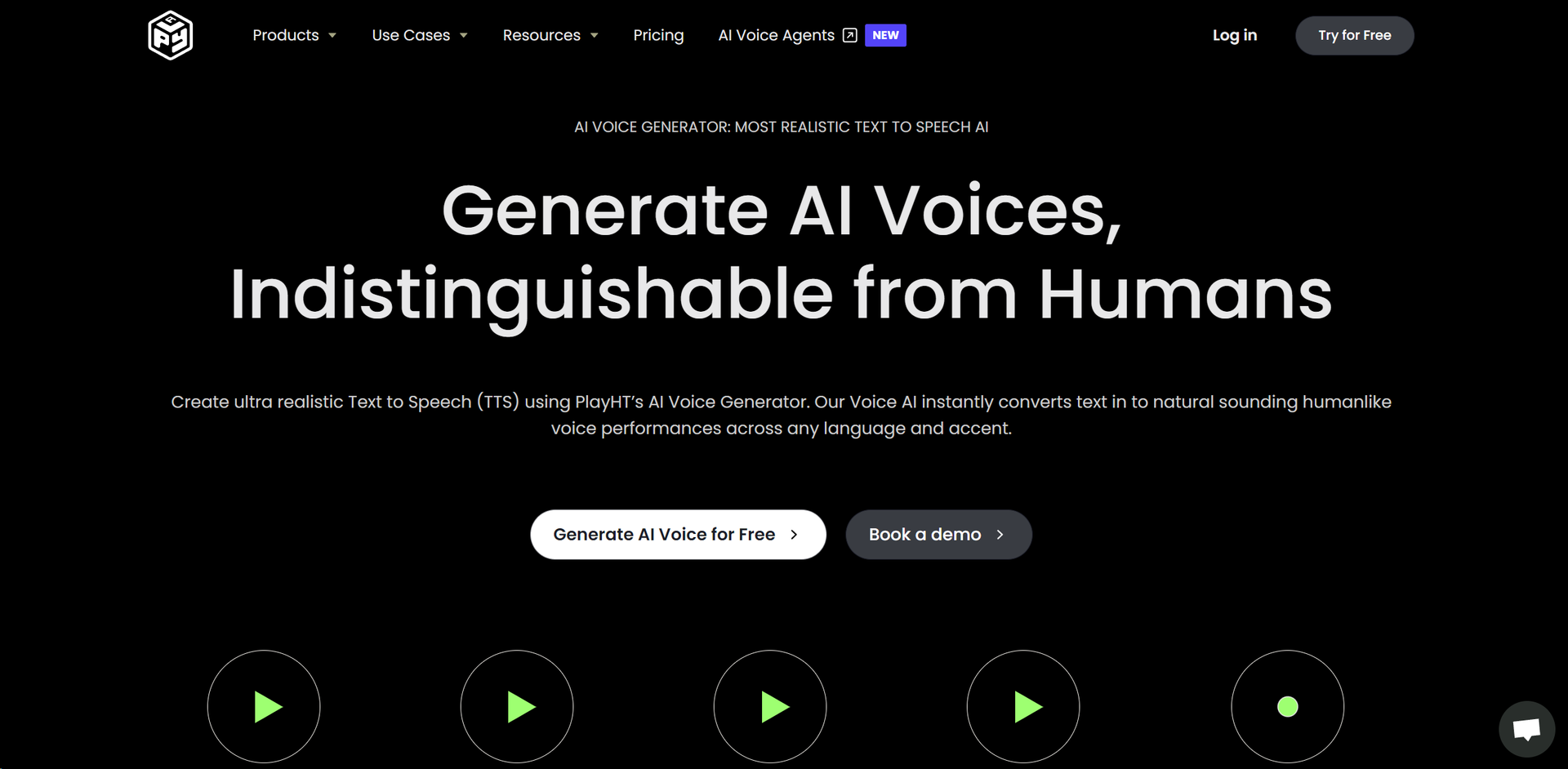 PlayHT main screenshot