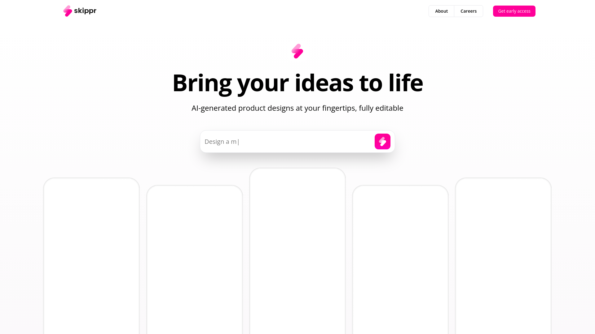 Skippr AI Design main screenshot