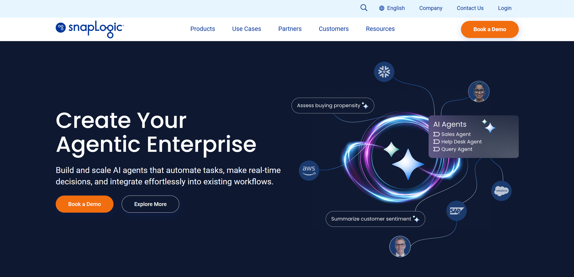 SnapLogic AI Integration Platform main screenshot