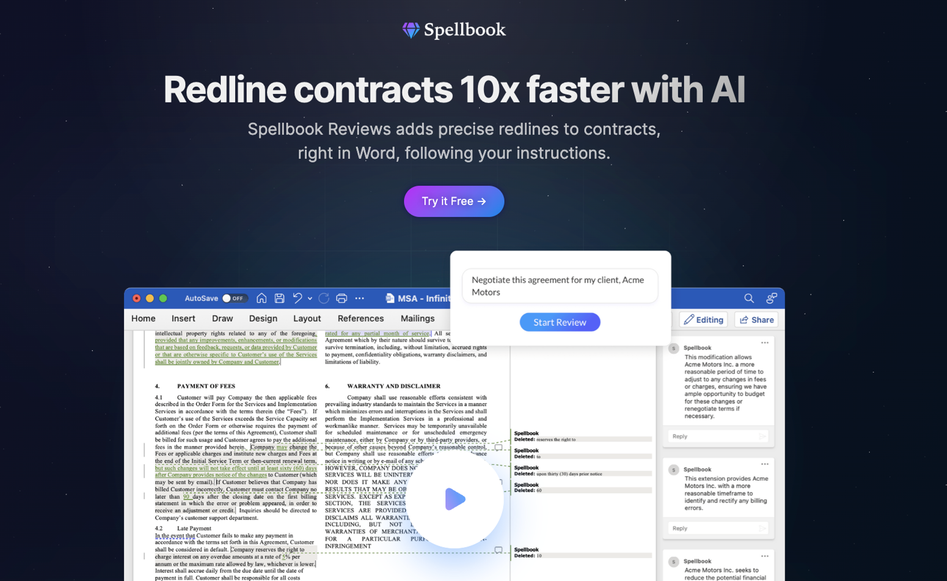 Spellbook main screenshot
