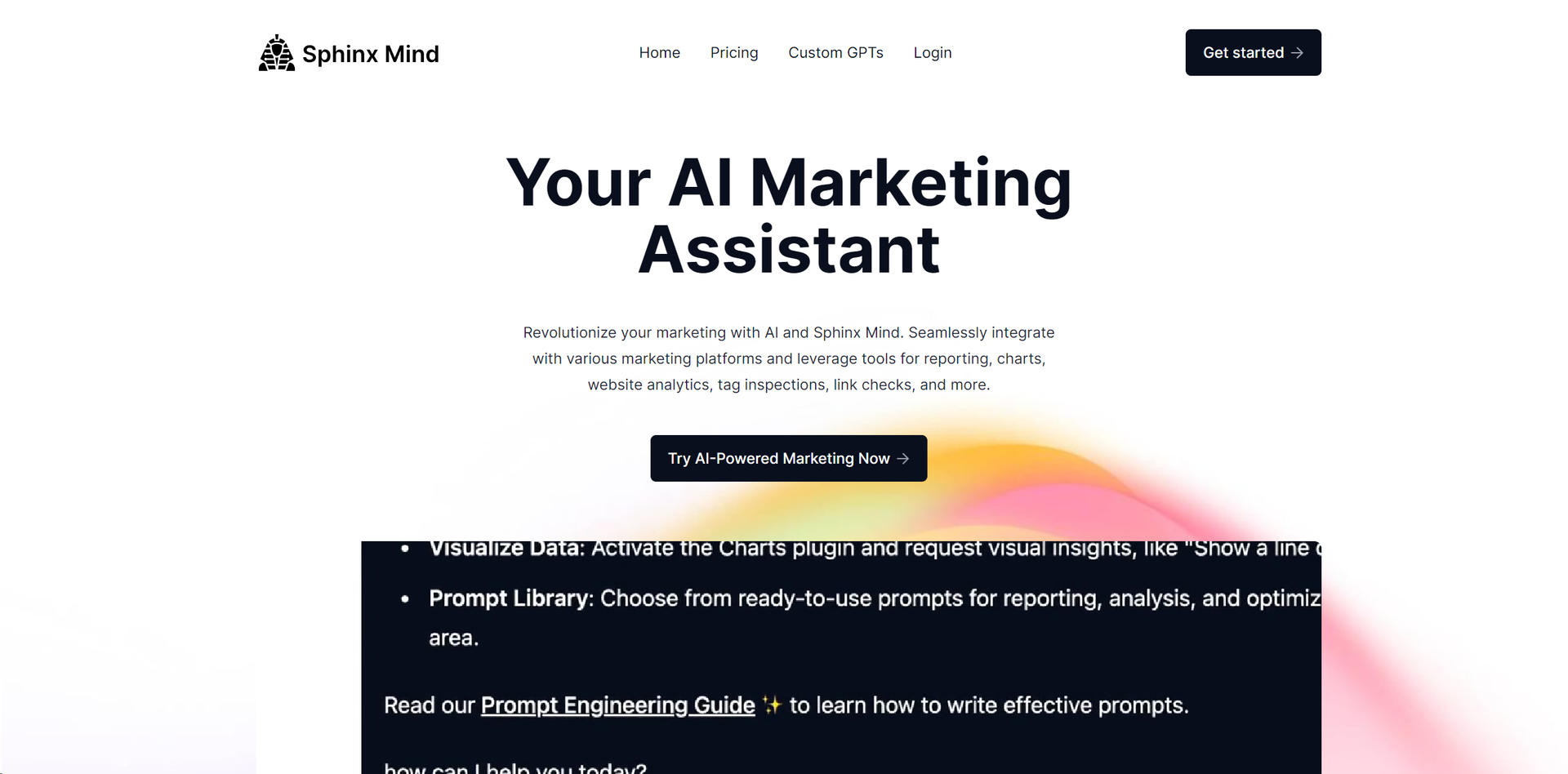 Sphinx Mind main screenshot