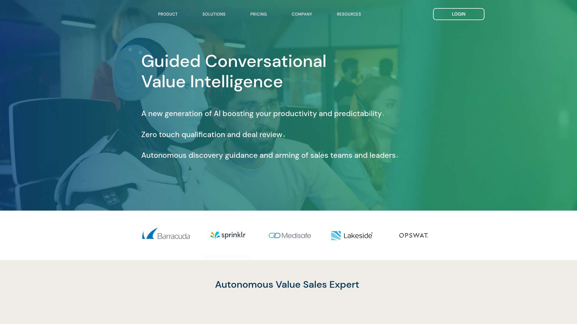 Spotlight AI Sales Assistant main screenshot