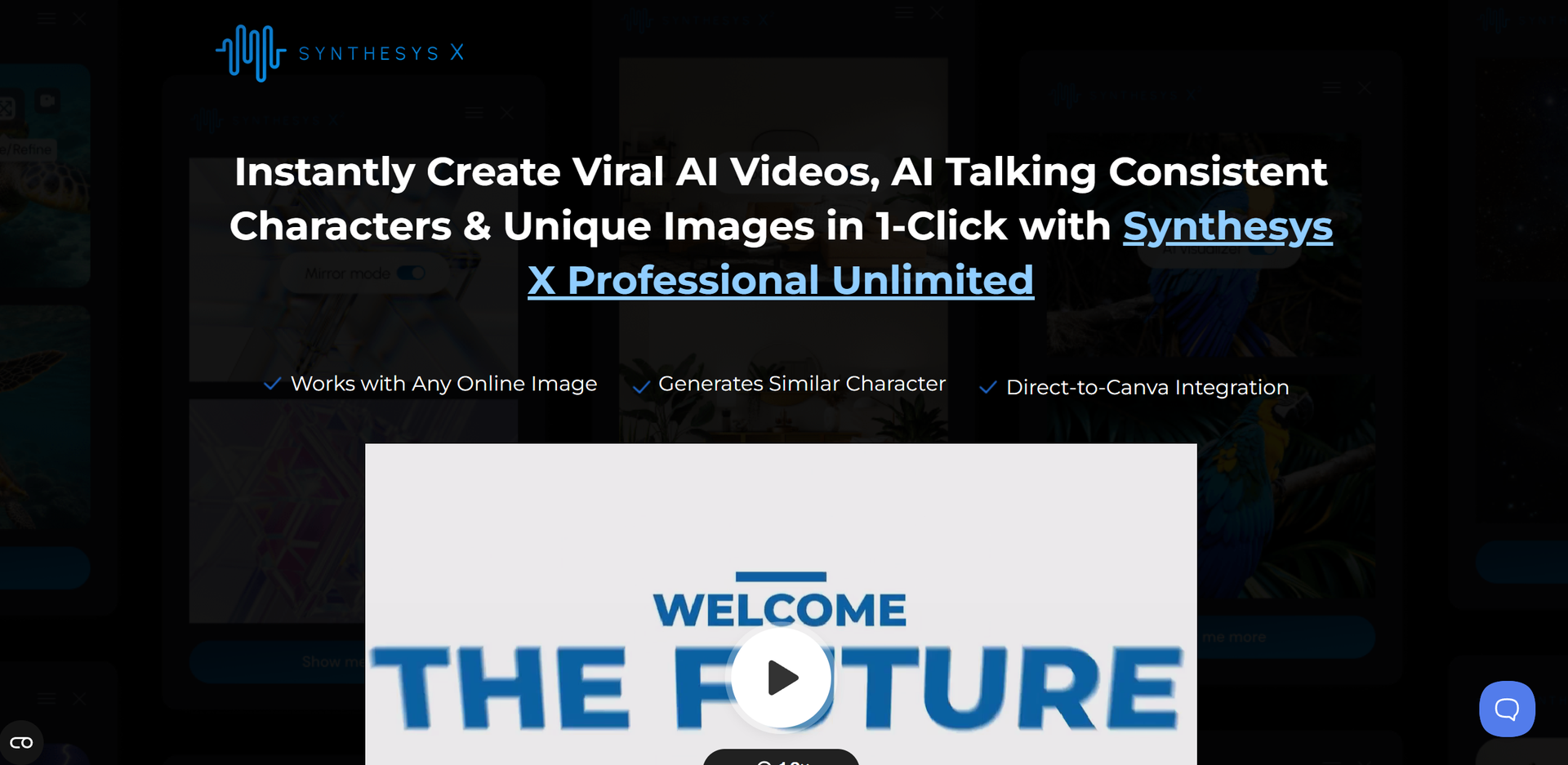 Synthesys X main screenshot