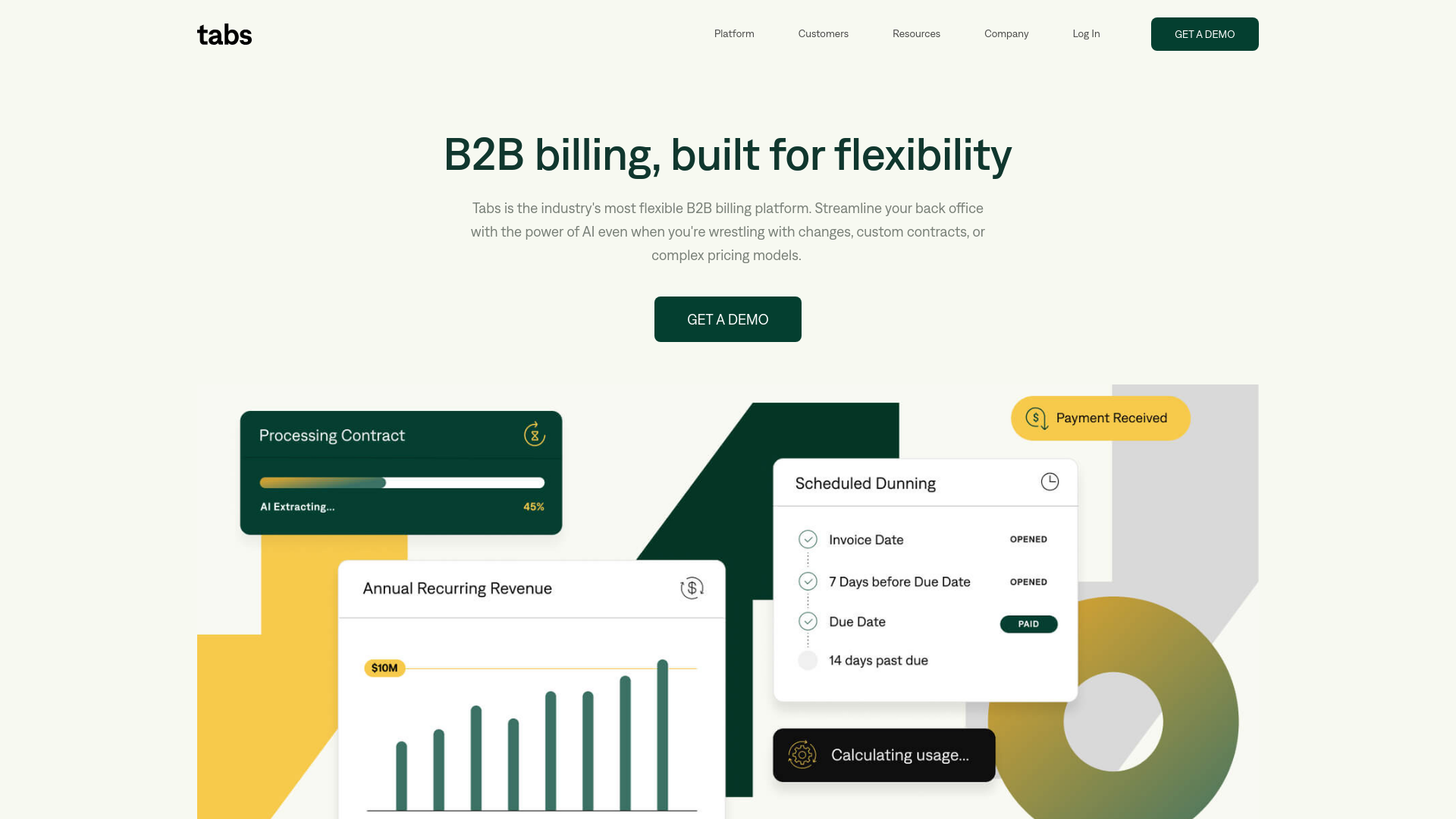 Tabs AI Revenue Management main screenshot