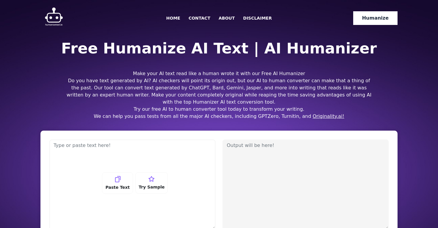 HumanizeText