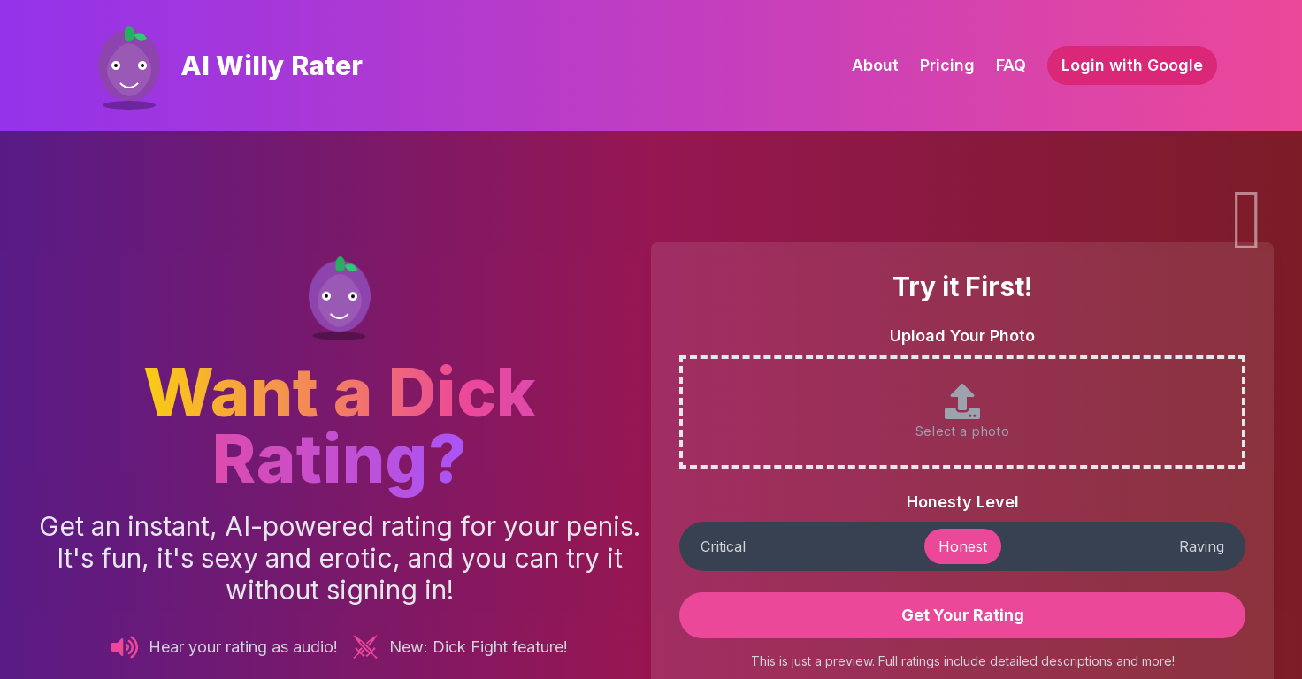 Rate My Willy