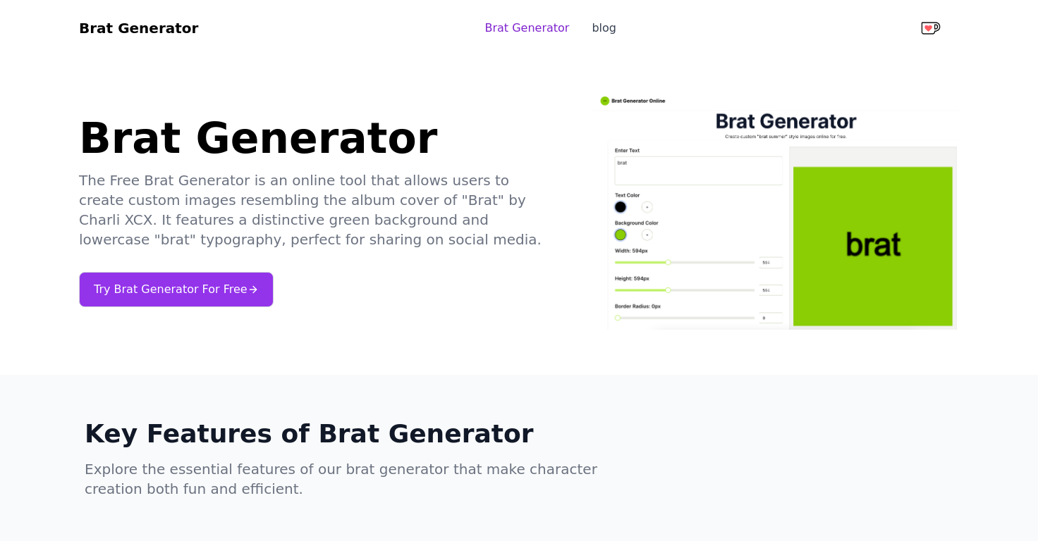Brat Generator