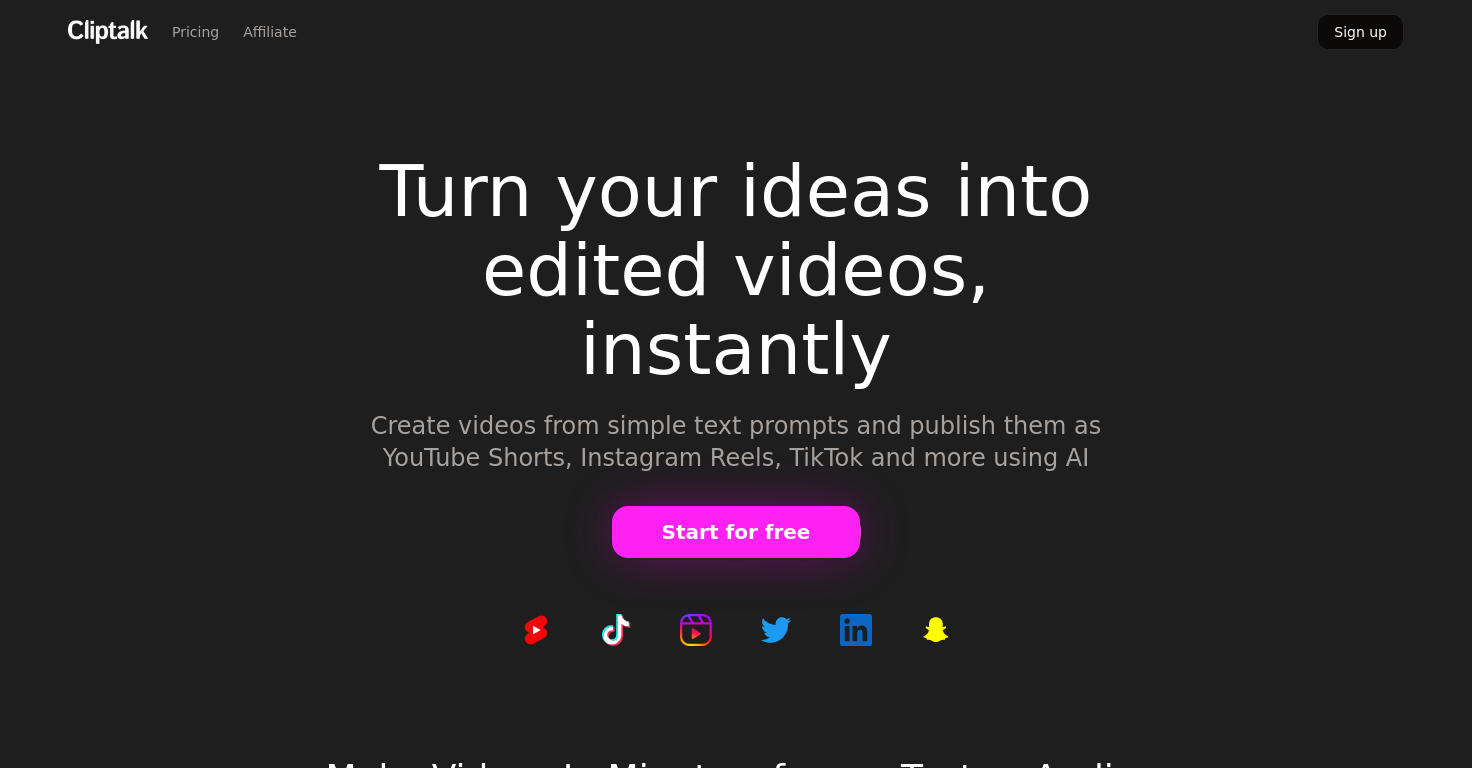 Cliptalk
