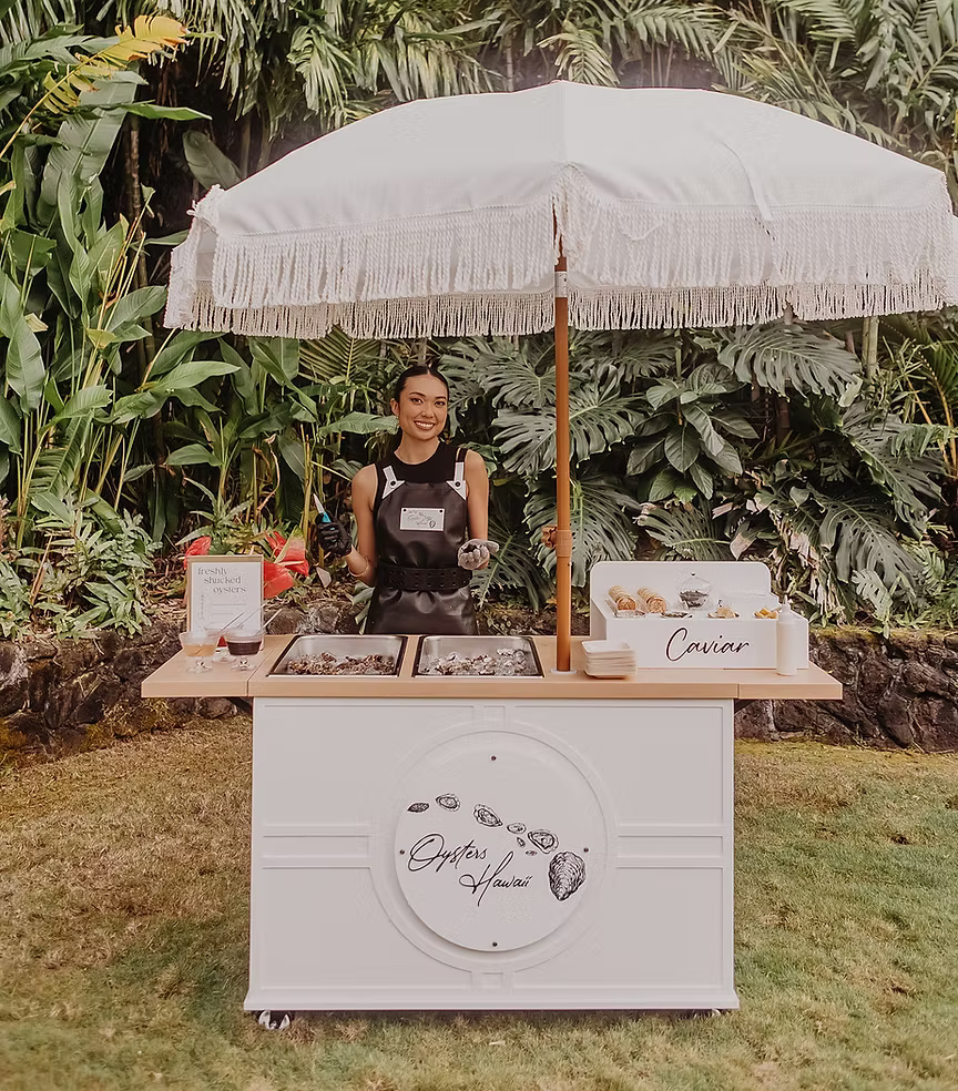 Oyster Catering Display