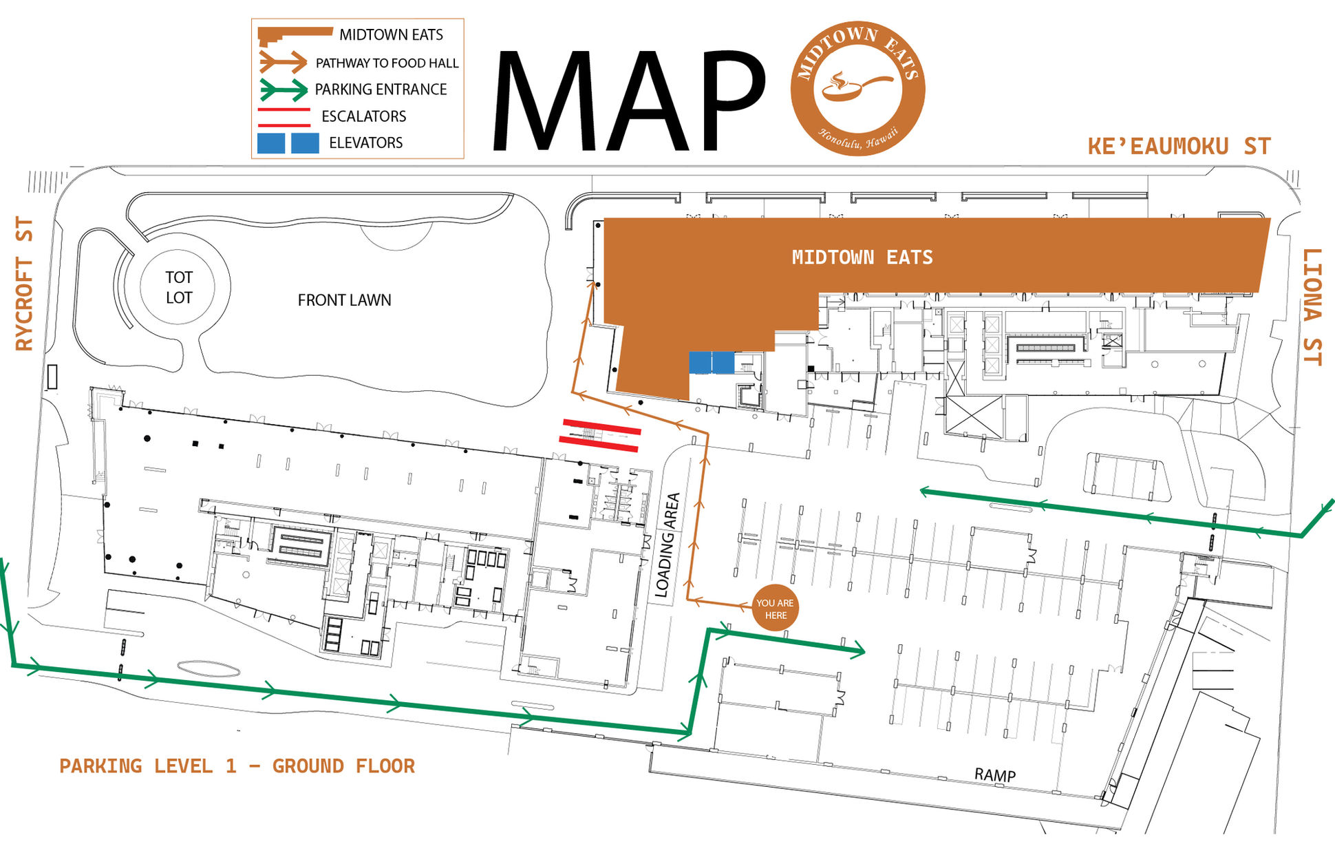 Midtown Eats Floor Plan