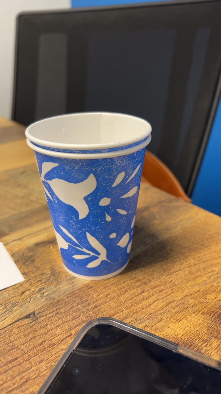 Blue Cup