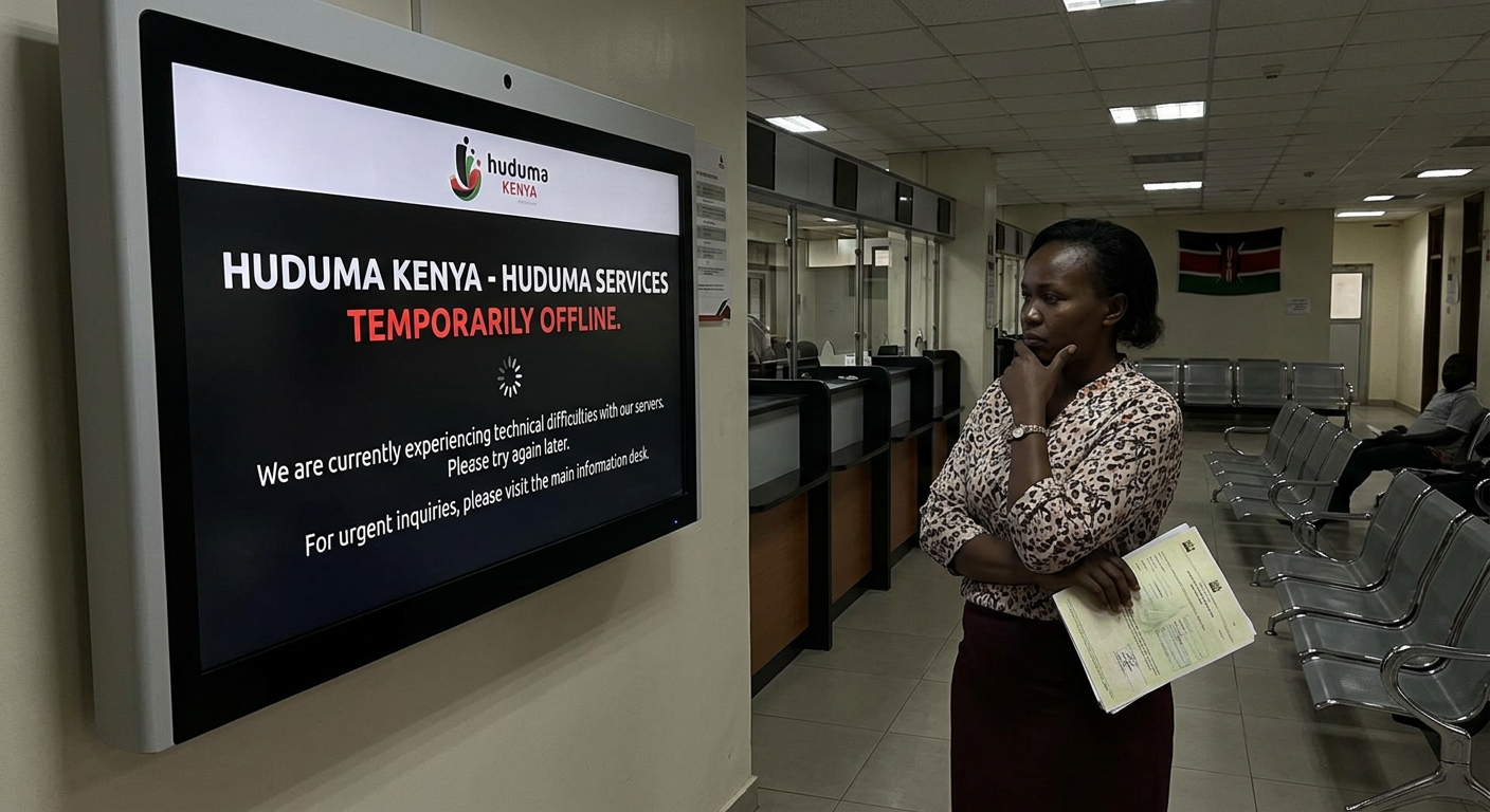 Why Thousands of Kenyans Couldn’t Access Government Services Today