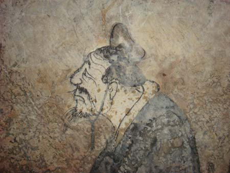 Historical portrait of Confucius.