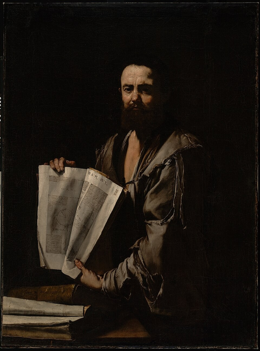 Posthumous artistic likeness of Euclid.