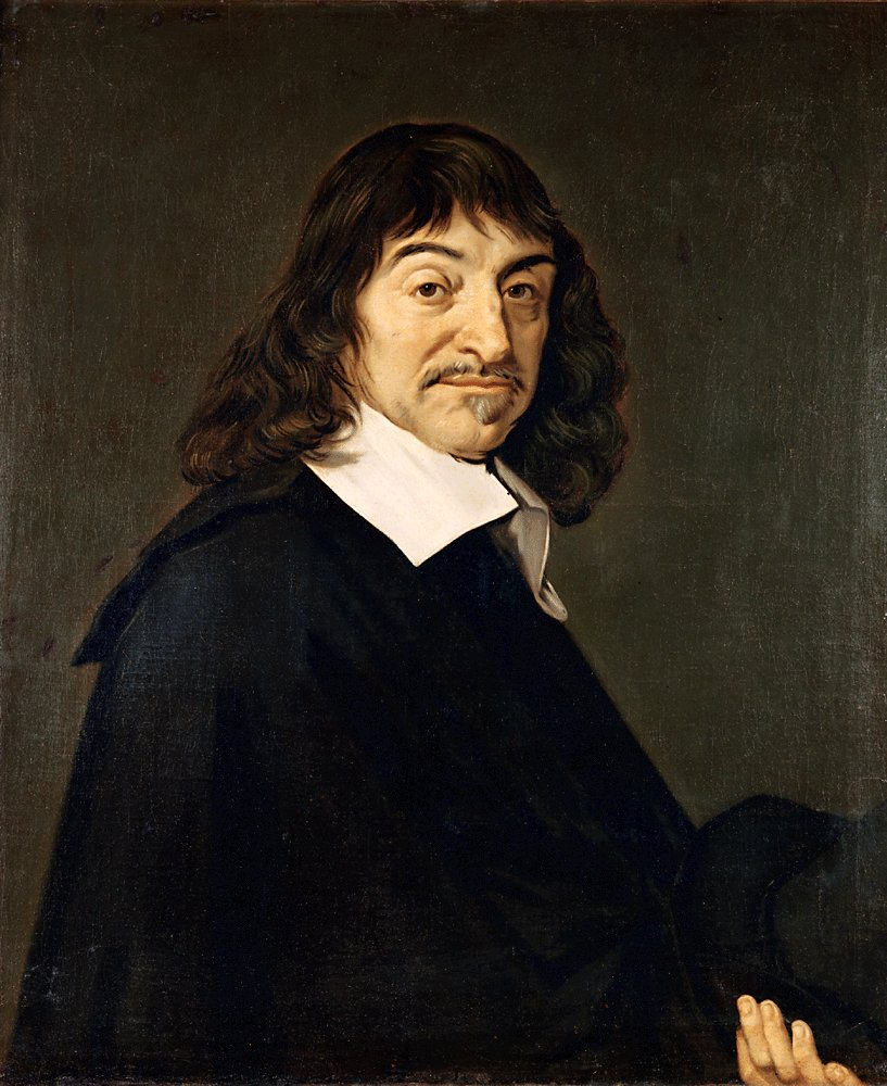 Historical portrait of René Descartes.