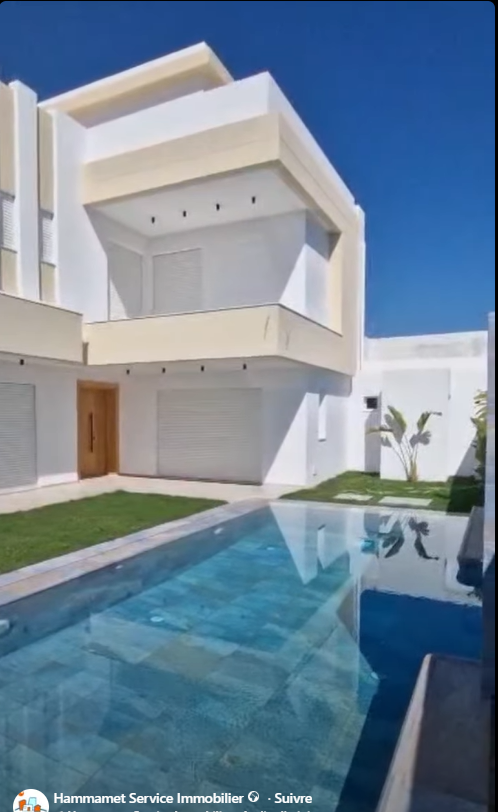 فيلا S+5 للبيع في برج السدرية، الحمامات، نابل