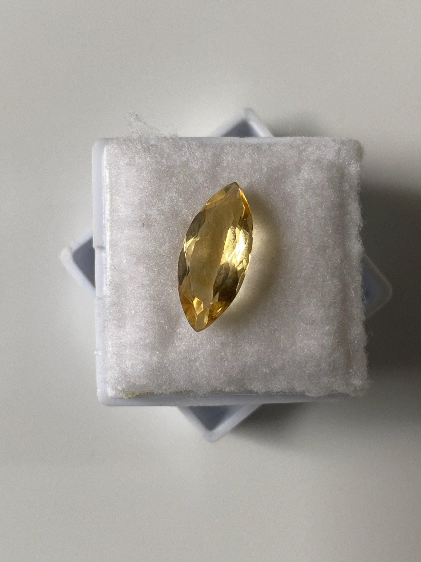 Natural Citrine Marquise Cut thumbnail 2