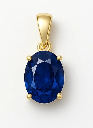 Blue Sapphire Pendant  - Image 1