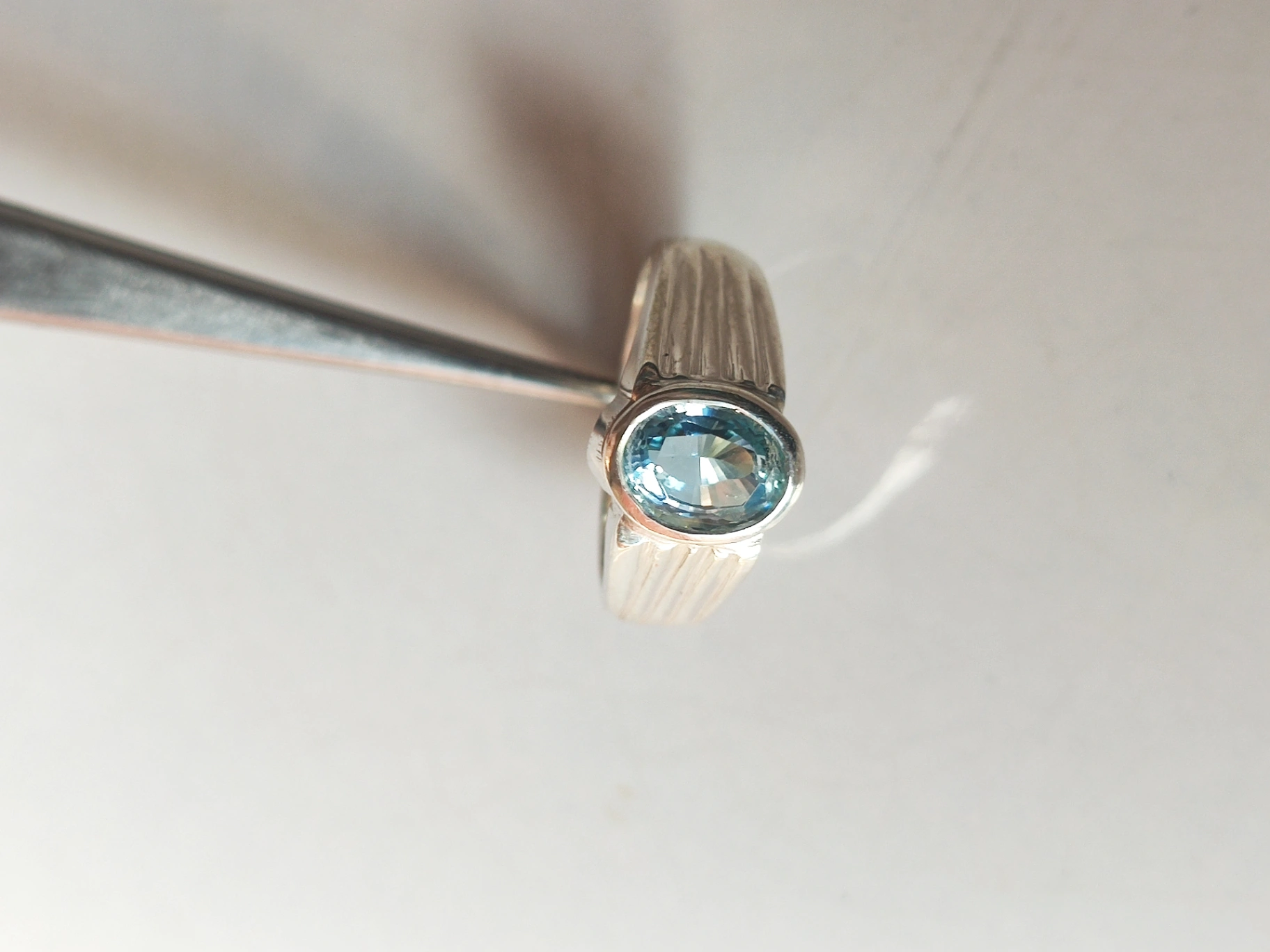 Aquamarine Ring for Men thumbnail 3