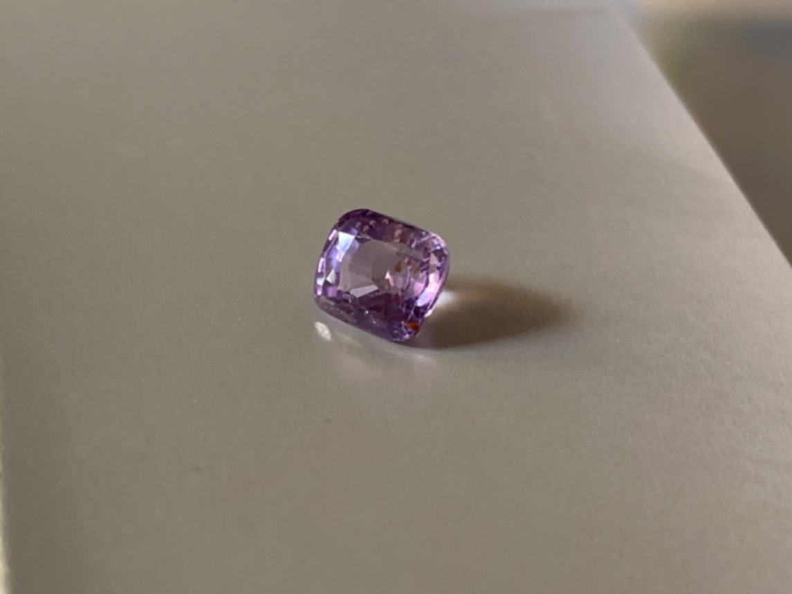 Violet Sapphire (Indher Neelam) - 1.6ct thumbnail 4