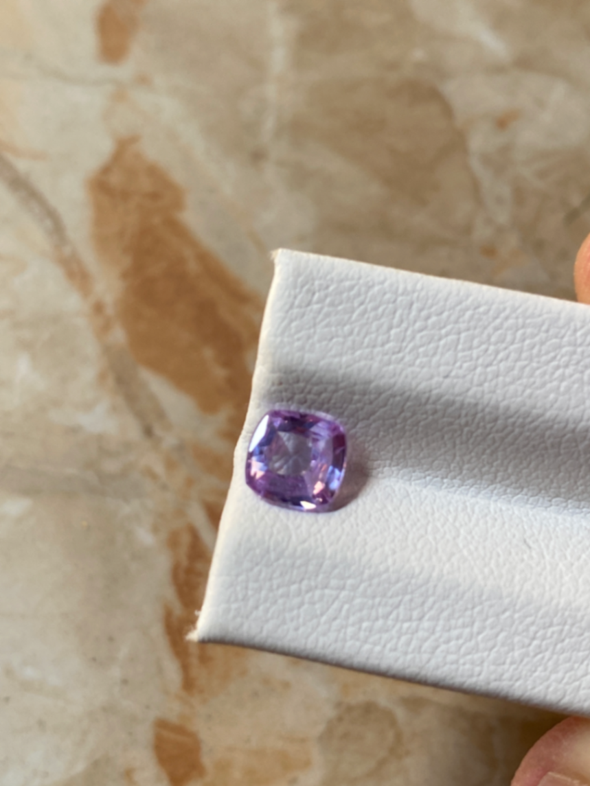 Violet Sapphire (Indher Neelam) - 1.4ct thumbnail 3