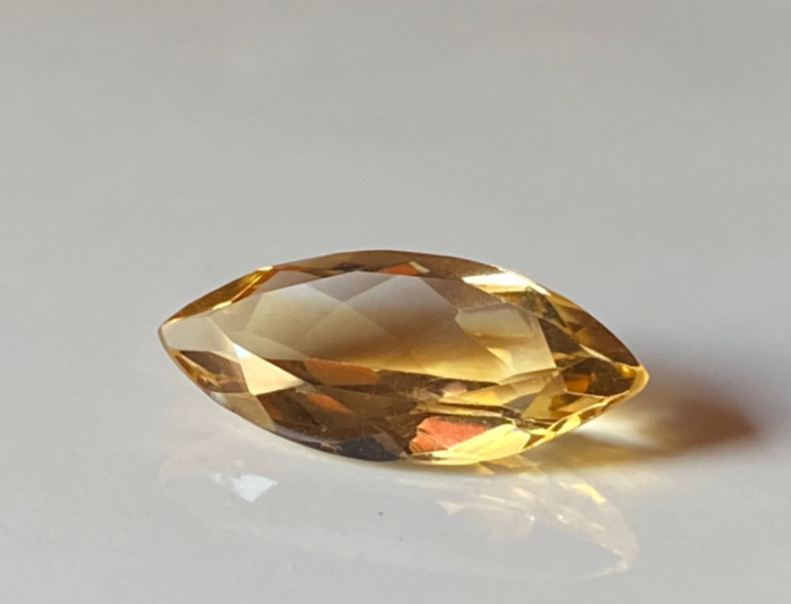 Natural Citrine Marquise Cut