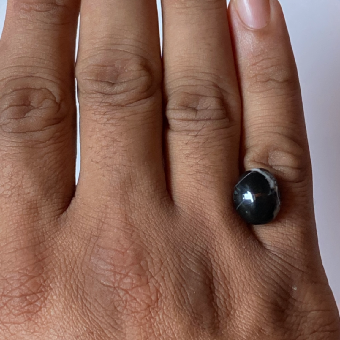 Black Aqeeq (Agate) - 6.75ct thumbnail 4
