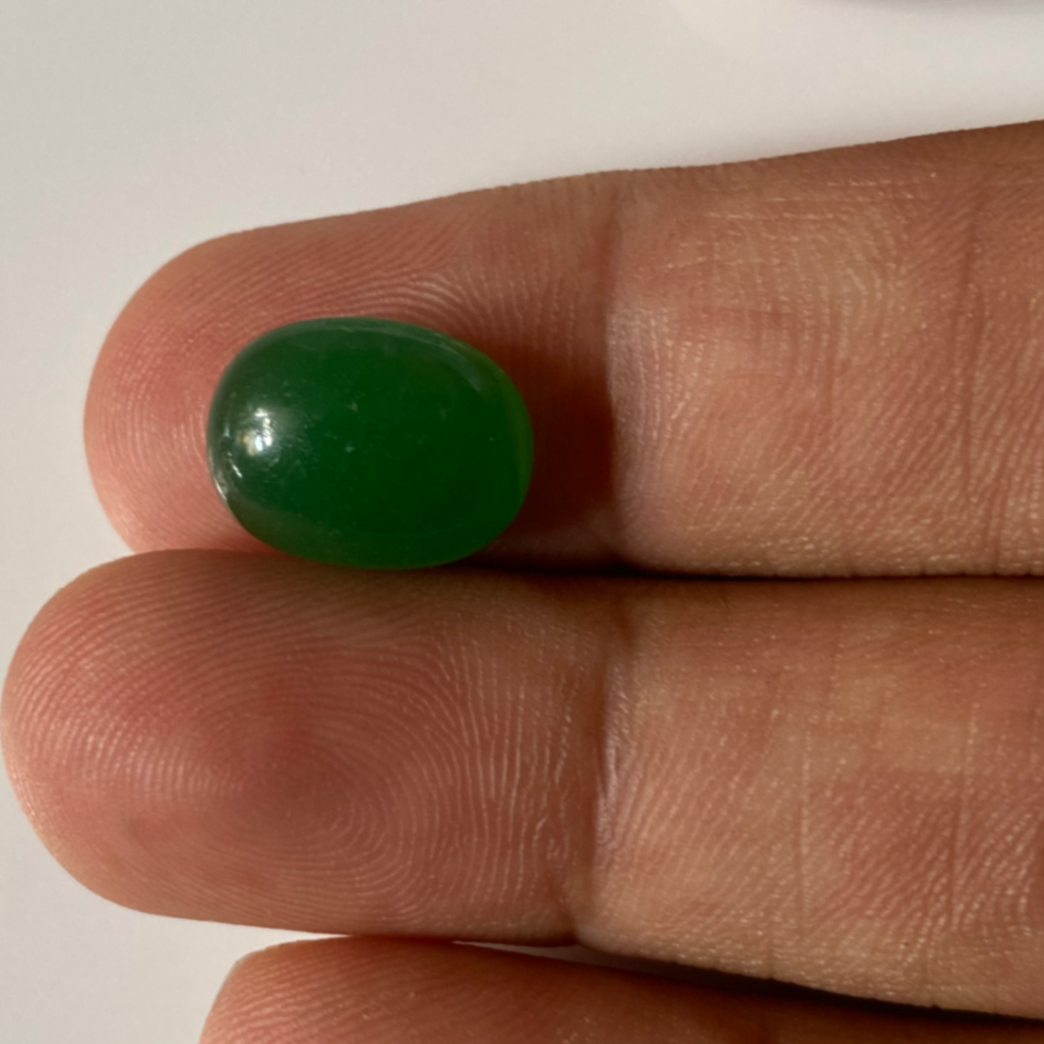 Green Aqeeq - 6.30ct thumbnail 3