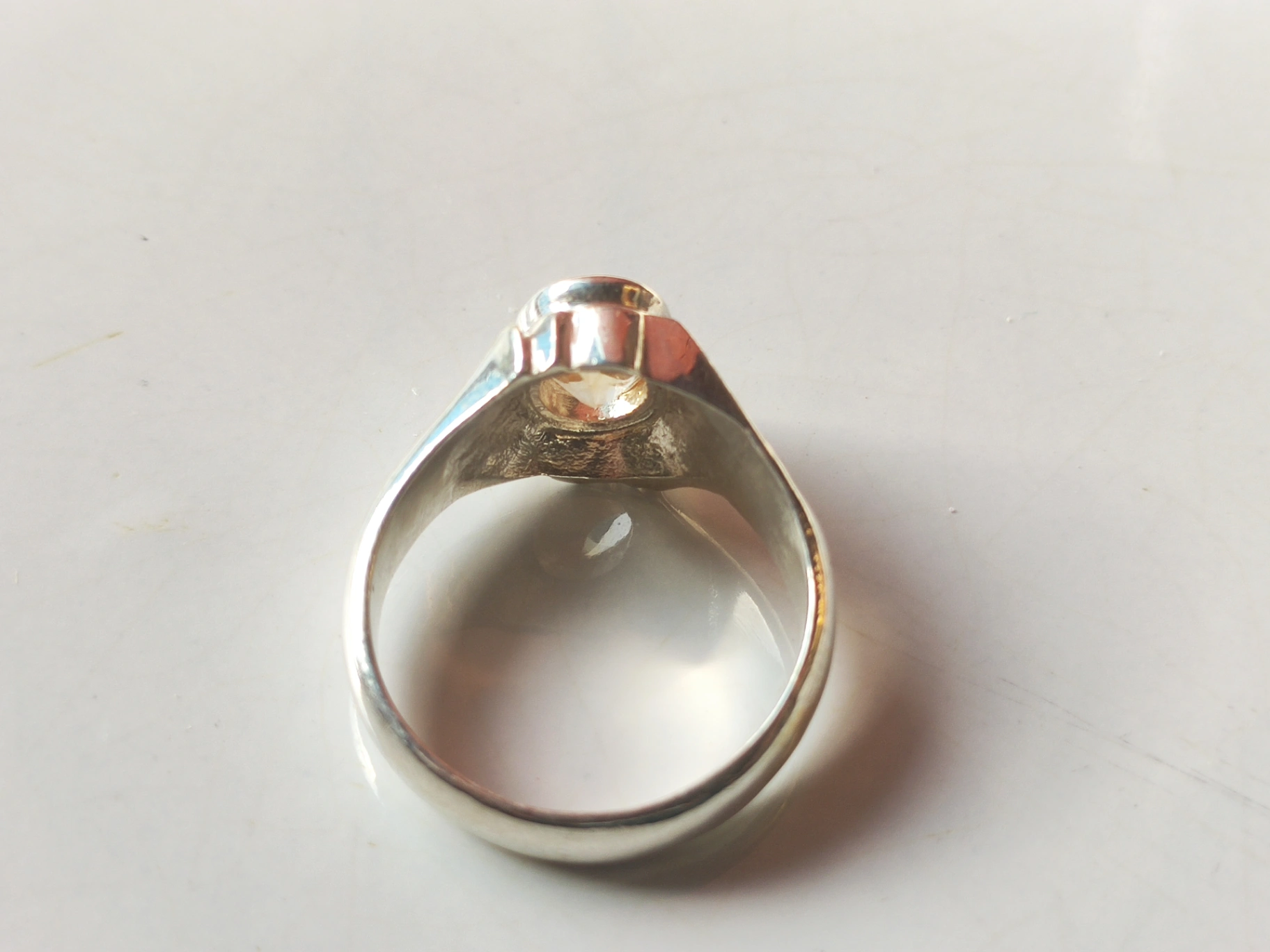 Citrine Sterling Silver Ring thumbnail 4