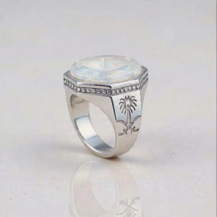 Fire Opal Sterling Silver Ring D4 - Image 1