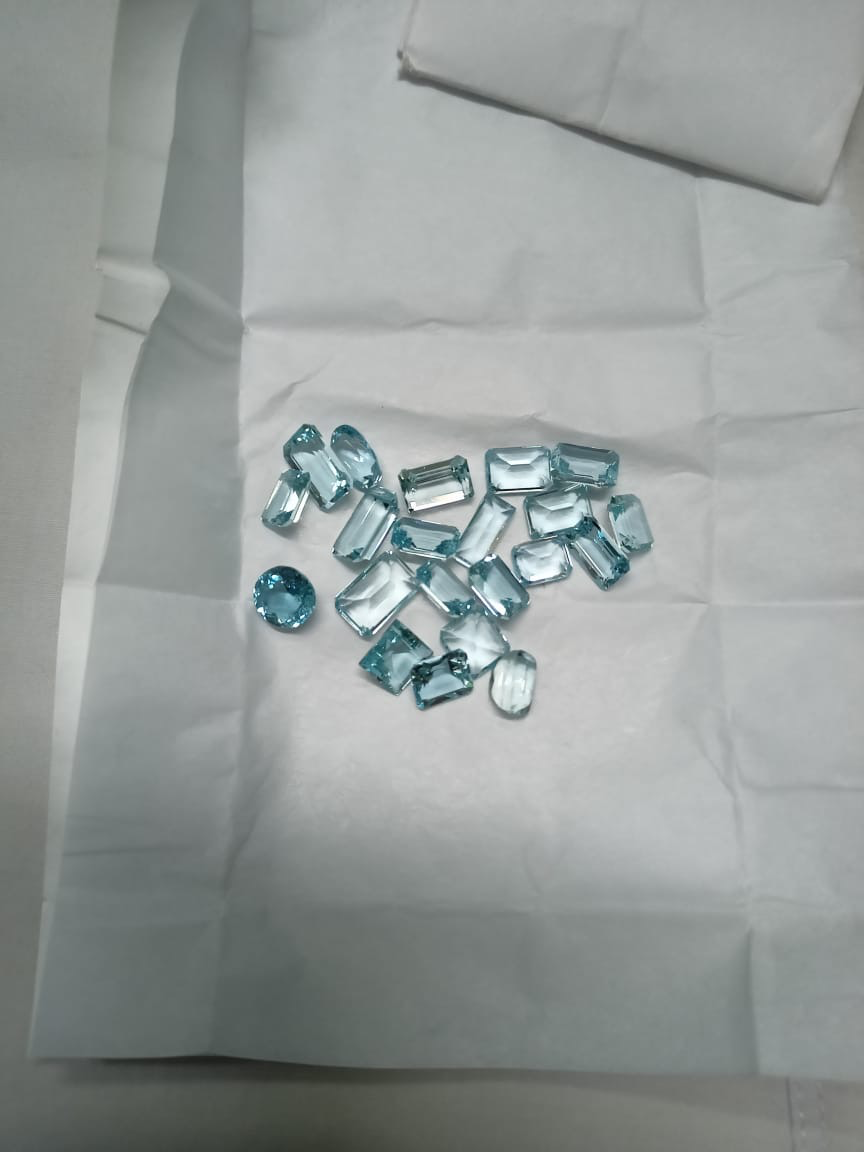 Aquamarine Lot (clean) - 3ct Avg | MOQ - 100ct
